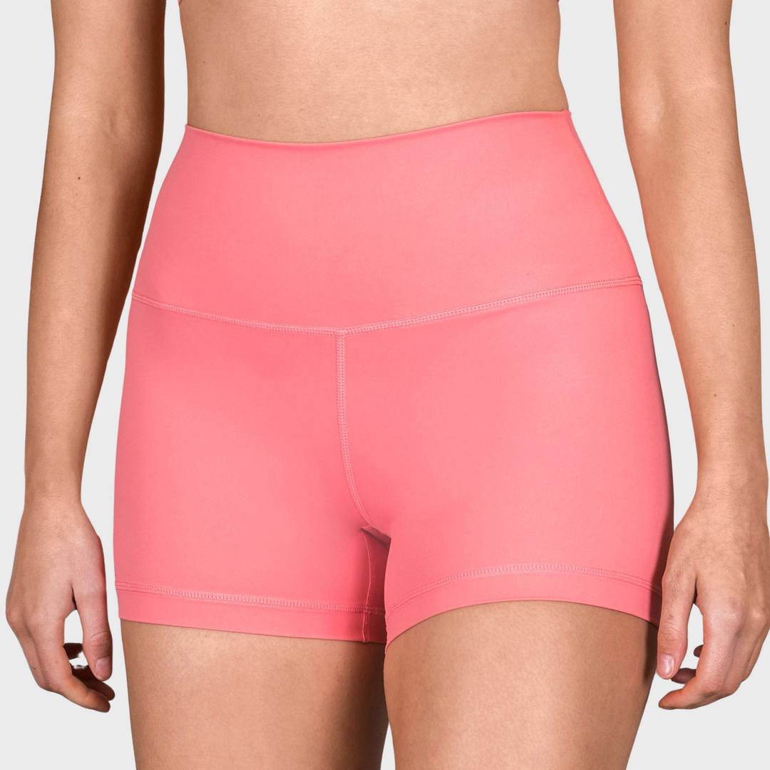 TWL - WOMEN'S HIGH WAISTED BALANCE SHORTS - SWEET CORAL