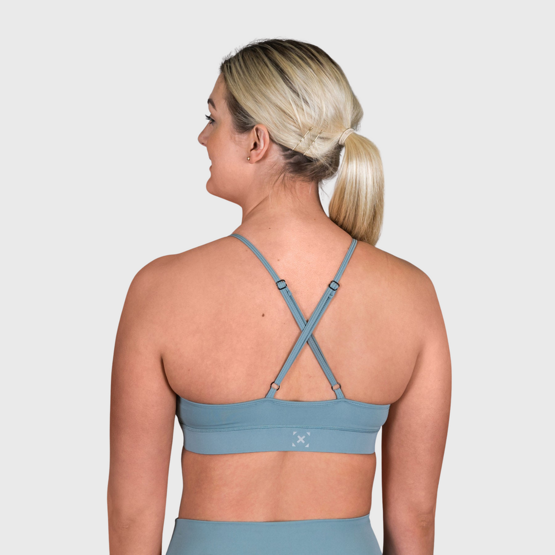 TWL - Women's Fleet Bra - TROOP BLUE