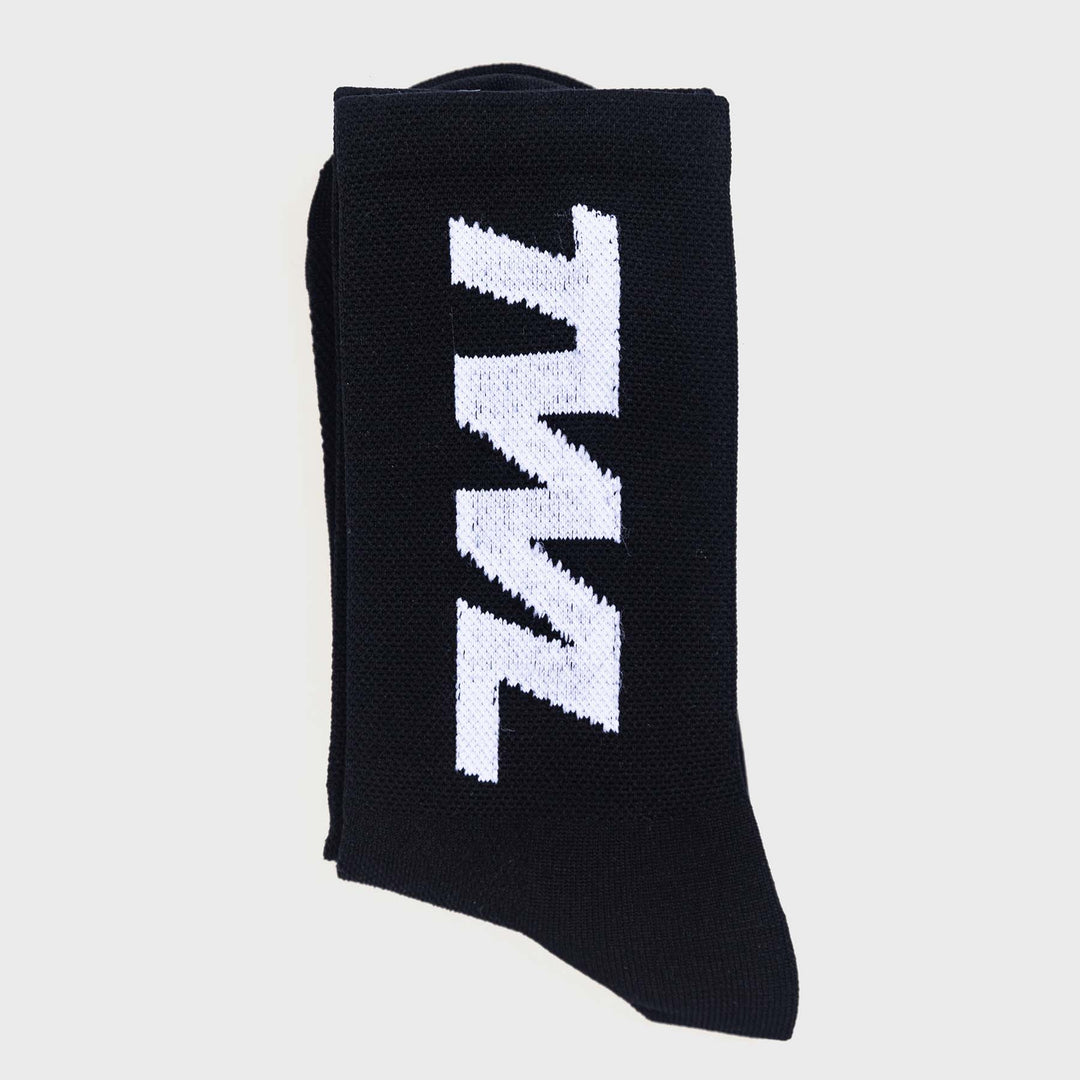 TWL - PERFORMANCE RUNNING SOCK - BLACK/WHITE