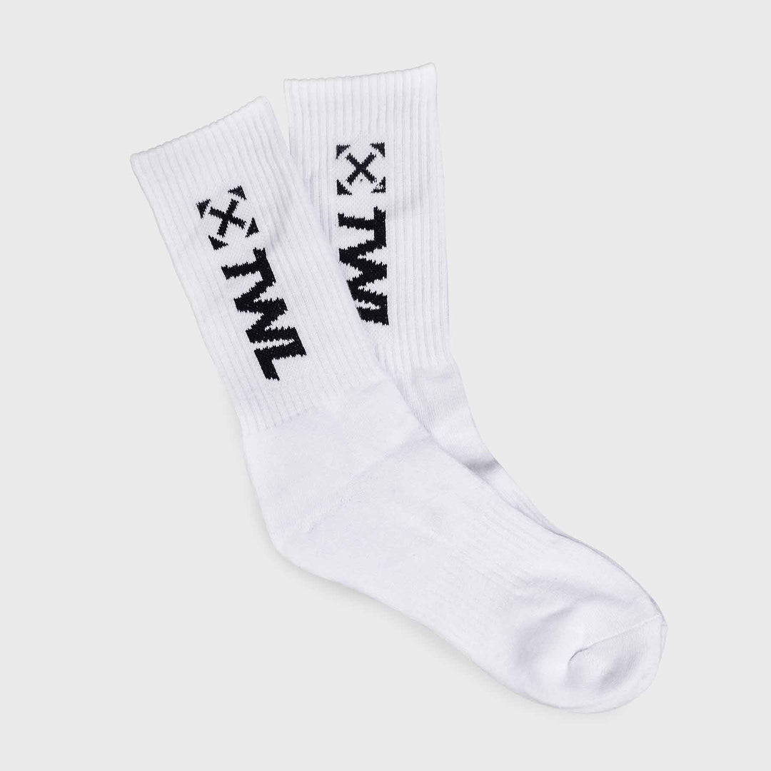 TWL - PACE SOCKS - 1-PACK/WHITE
