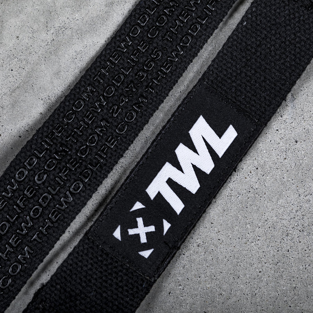 Gear - TWL - EVERYDAY COTTON LIFTING STRAPS PAIR - BLACK