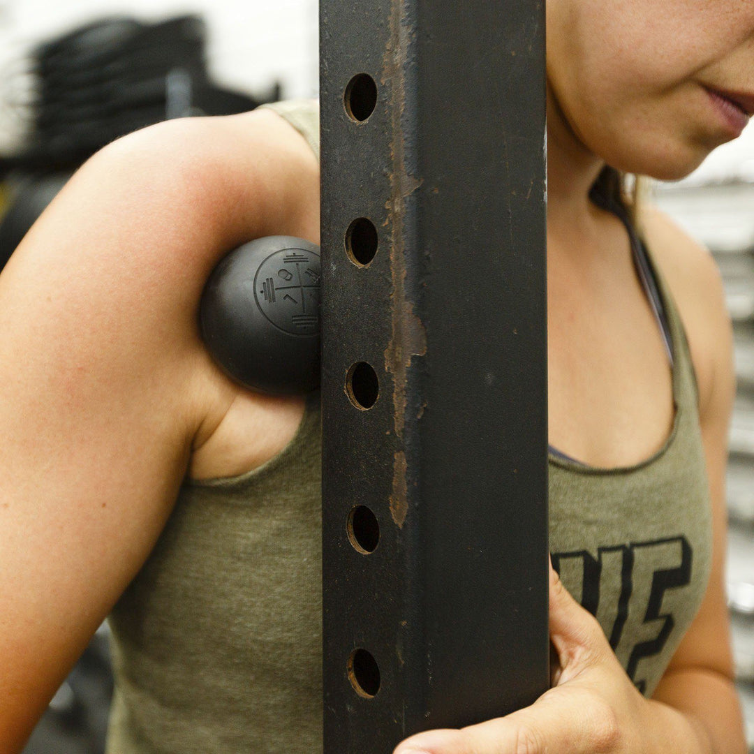 Mobility & Recovery - The WOD Life - Lacrosse Balls - Red & Black